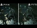 resident evil 2 remake ps4 vs ps5 upgrade graphics comparison