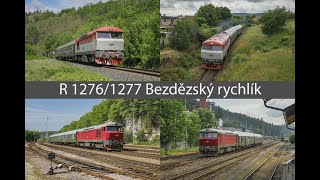 KŽC T 478.1006 a T 478.1215 na R 1276/1277 Bezdězský rychlík na trati 070/080 24.5. - 14.6.2020