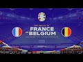 FC 24 | France vs Belgium - UEFA Euro 2024: Round of 16 - PS4 Gameplay #FC24 #Euro2024 #PS4Gameplay