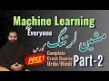 Machine Learning in Python | Complete Crash Course | Python | Scikit-learn | (Part-2/2)
