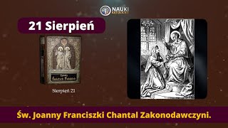 Św. Joanny Franciszki Chantal Zakonodawczyni | Żywoty Świętych Pańskich - 21 Sierpień Audiobook 246