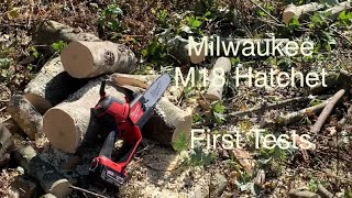 Milwaukee M18 Hatchet vs Echo 2511T | Battery vs Gas Power! Review and first impressions