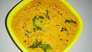 Carrot Chutney For Idli , Dosa \u0026 Rice .. క్యారెట్ పచ్చడి - By Priya