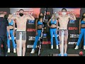 ANDRES CORTES VS. ALEJANDRO SALINAS - FULL WEIGH IN & FACE OFF VIDEO