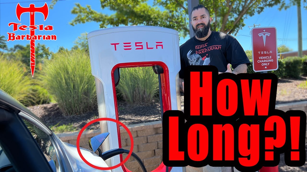 Charging A Tesla Model 3 - How Long Does It Take?? - Real World Tesla ...