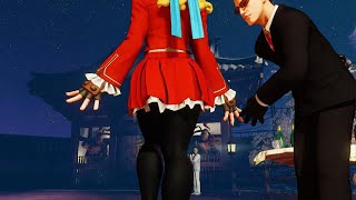 STREET FIGHTER V Sakura vs Karin Kanzuki