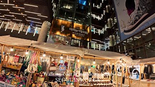 4K Walking Tour of Insa-dong Street, Jongno 3-ga, Seoul / 서울의 종로3가 인사동 밤거리 워킹투어