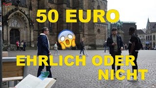 50 € EHRLICHKEITSTEST ! Wer ist ehrlich ??