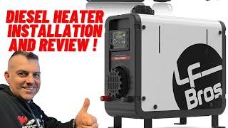 LF Bros Diesel heater install and review. @outlook888