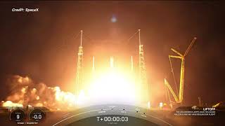 SpaceX Falcon 9 Launches Starlink 6-17 With Record-Breaking Booster