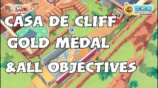 Moving Out - Casa De Cliff: Gold Medal \u0026 All Objectives (Solo)