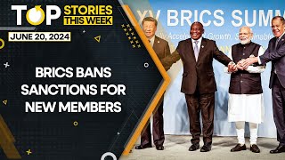 BRICS membership requires sanctions ban | World Business Watch | WION Top Stories