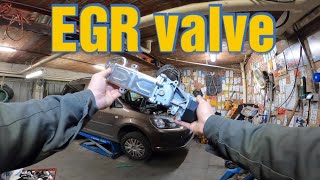 VW Caddy 1.6tdi EGR valve removal