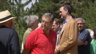 SS.AA.RR los Príncipes de Asturias visitan el Parque Nacional de la Sierra de Guadarrama