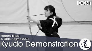 Kyudo Demonstration - Kagami Biraki 2022
