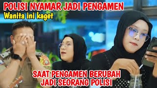 PRANK SHOLAWAT‼️WANITA BERHIJAB KAGET TERNYATA PENGAMEN ADALAH SEORANG POLISI😂😂