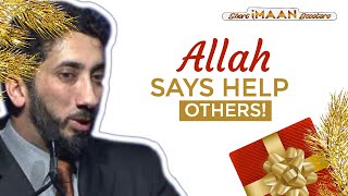 ALLAH SAYS HELP OTHERS I BEST NOUMAN ALI KHAN LECTURES