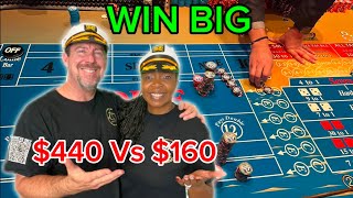 We Won Big Using $440 \u0026 $160 Craps Strategy:  #casino #gaming #gambling #cruise #dice