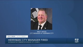 Herriman City Council fires Brett Wood as City Manager, declines to state why