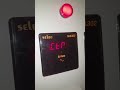 Setting MA302 Digital Ampere Meter Selec