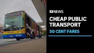 50 cent fares for public transport in Queensland, in six month trial | ABC News