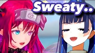 IRyS Didn’t Want Kronii Called Her Sweaty【Hololive】