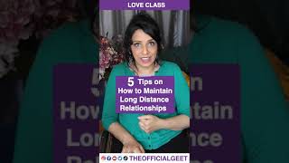 How to Maintain Long Distance Relationships | The Official Geet | Love Tips in Hindi | #shorts
