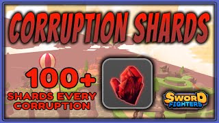 How To FARM 100+ SHARDS IN JUST 1 CORRUPTION | Sword Fighters Simulator | Update 7