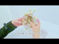 【100均diy】コサージュの作り方 100均造花で作る フラワーアレンジメント flowerarrangement flowerdesign corsage