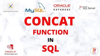 CONCAT Function in SQL || What are CONCAT Function in Oracle SQL?