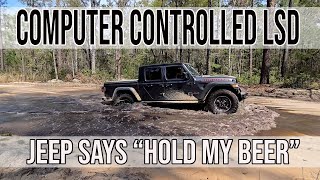 Example Of Jeeps Wrangler Gladiator Amazing Computer Controlled LSD - Traction Control