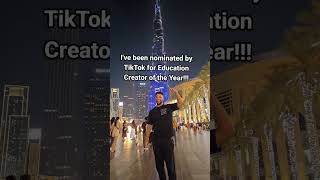 Education Creator of the Year award nomination!