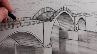 How to Draw a Bridge in Perspective: Fast