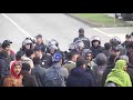 sukob migranata i policije na gp maljevac