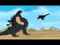 Evolution of GODZILLA vs  evolution of SHIN GODZILLA Who Is The King Of Monster - FUNNY Cartoons