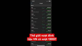 vnindex sẽ vượt 1300 #shorts
