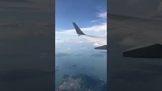 空から見る瀬戸内海　#shorts  #飛行機 #jal