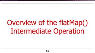 Java Streams Intermediate Operations filter() & flatMap()