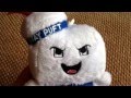 Stay Puft Marshmallow Man Ghostbusters Musical Theme Tune Song Keyring Music Video Soft Toy