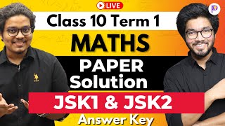 LIVE : Maths Class 10 Paper Solution |  Answer Key | Class 10 2021 Boards