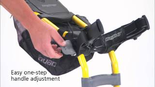 Bag Boy Quad Push Cart Demo