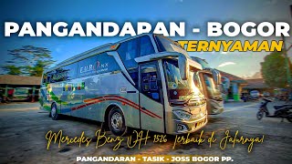 CEPAT \u0026 TERNYAMAN DI JALURNYA! Pangandaran - Bogor Naik Budiman Mercedes Benz OH1526