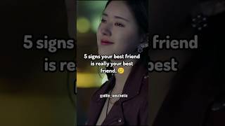 5 signs your best friend is really your best friend..😢 #aesthetic #reality #shorts #trending #fyp