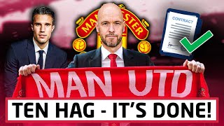 Erik ten Hag - Talks Held, It's Done! | Robin van Persie Coming To? | Man United News