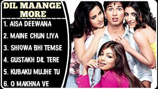 Dil Mange More 2004 Movie all Songs | Sunidhi Chauhan | Sonu Nigam | kk | Shreya Ghoshal | Shaan