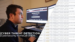 Cybersecurity Homelab - Detecting Cyber Threats (SIEM)