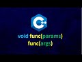 Function parameters and arguments in C++