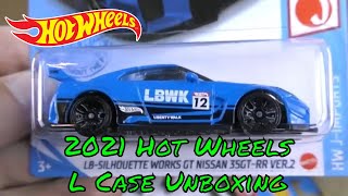 2021 Hot Wheels L Case Unboxing