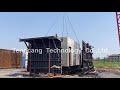 Process of concrete module production, for the installation of precast concrete house