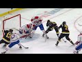 charlie mcavoy drives home the equalizer and bowls over foligno in the process